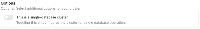 Select Additional Options