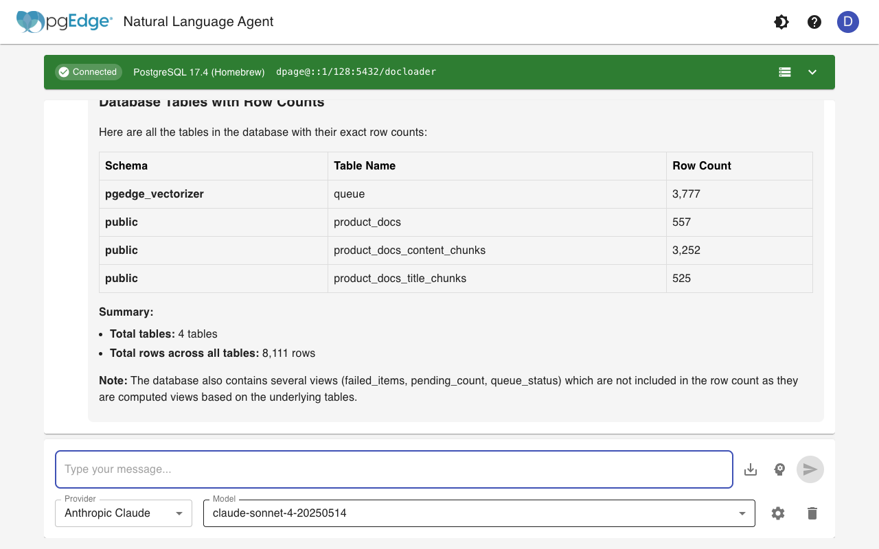 Query Response